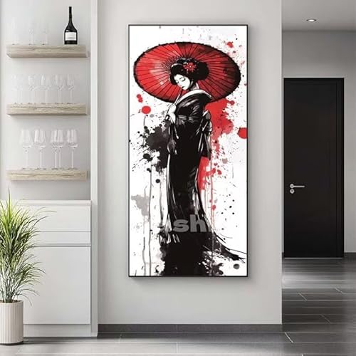 �������G ���� ? �����h��G �L�b�g DIY ��l ���S�Ҍ��� �f�W�^�����G ��h�� �����L�b�g�ɂ��G�� Paint By Numbers �A�N�����y�C���g ���ʉ� �����Ńy�C���g �z�[�� �I�t�B�X���� �M�t�g 50x100 cm, �t���[���Ȃ�