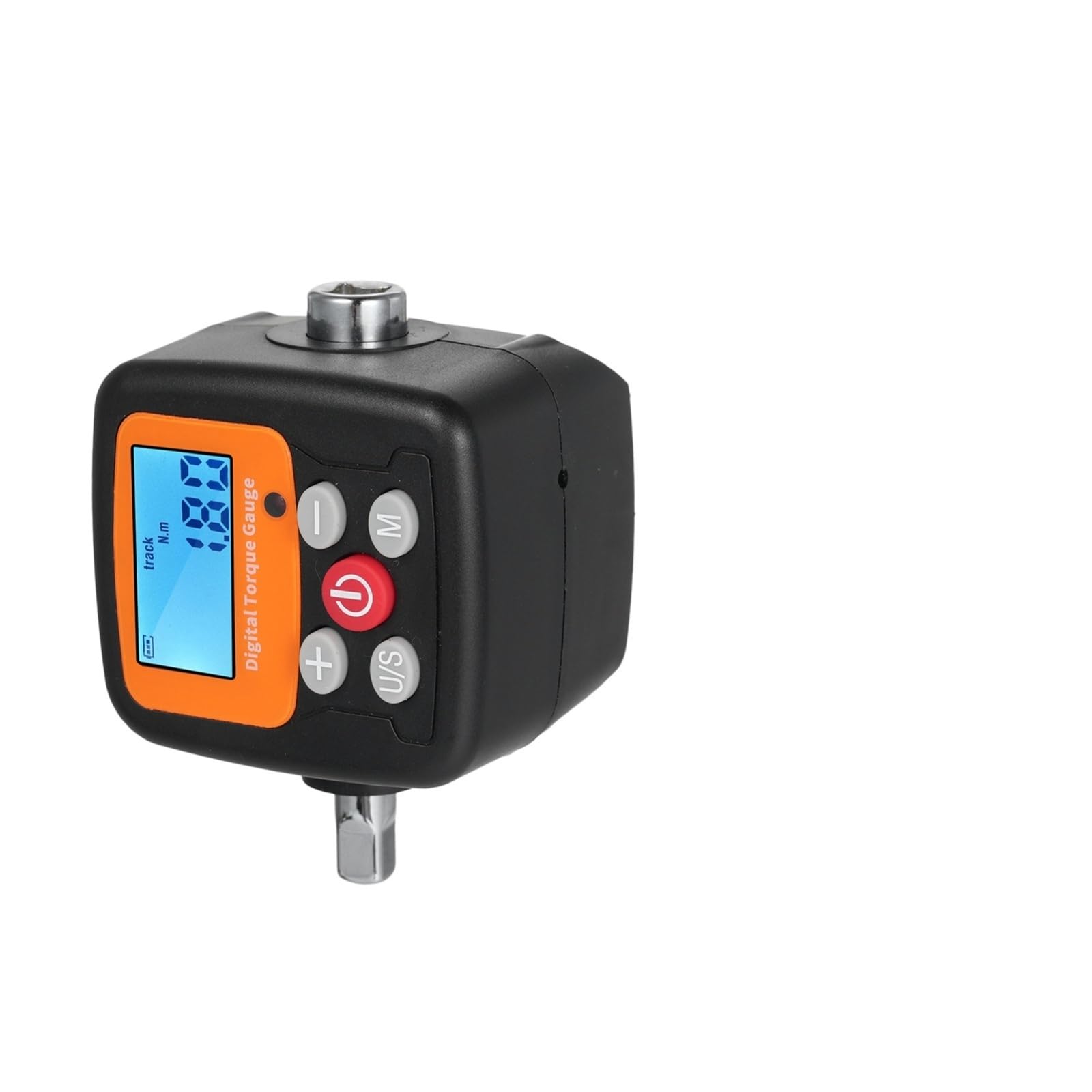 ANCG-200 Tester klucza dynamometrycznego z adapterem momentu obrotowego, cyfrowy miernik, głowica wyświetlacza Wyświetlacz Cyfrowy