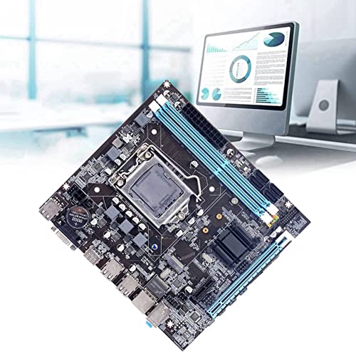 Bakemoro H61 Moderkort LGA1155 M.2 NVME DDR3 för PUBG Gaming