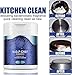 Chano Mof Chef, M.O.F Chef Kitchen Cleaner Powder, Powerful All Purpose Cleaning Powder, Powerful Foam Rust Remover Kitchen All Purpose Cleaning Powder, Kitchen Grease Cleaner (2bags)