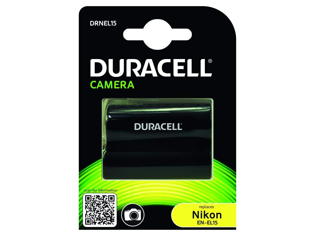 Black Duracell En-El15 Camera/Camcorder Batteries