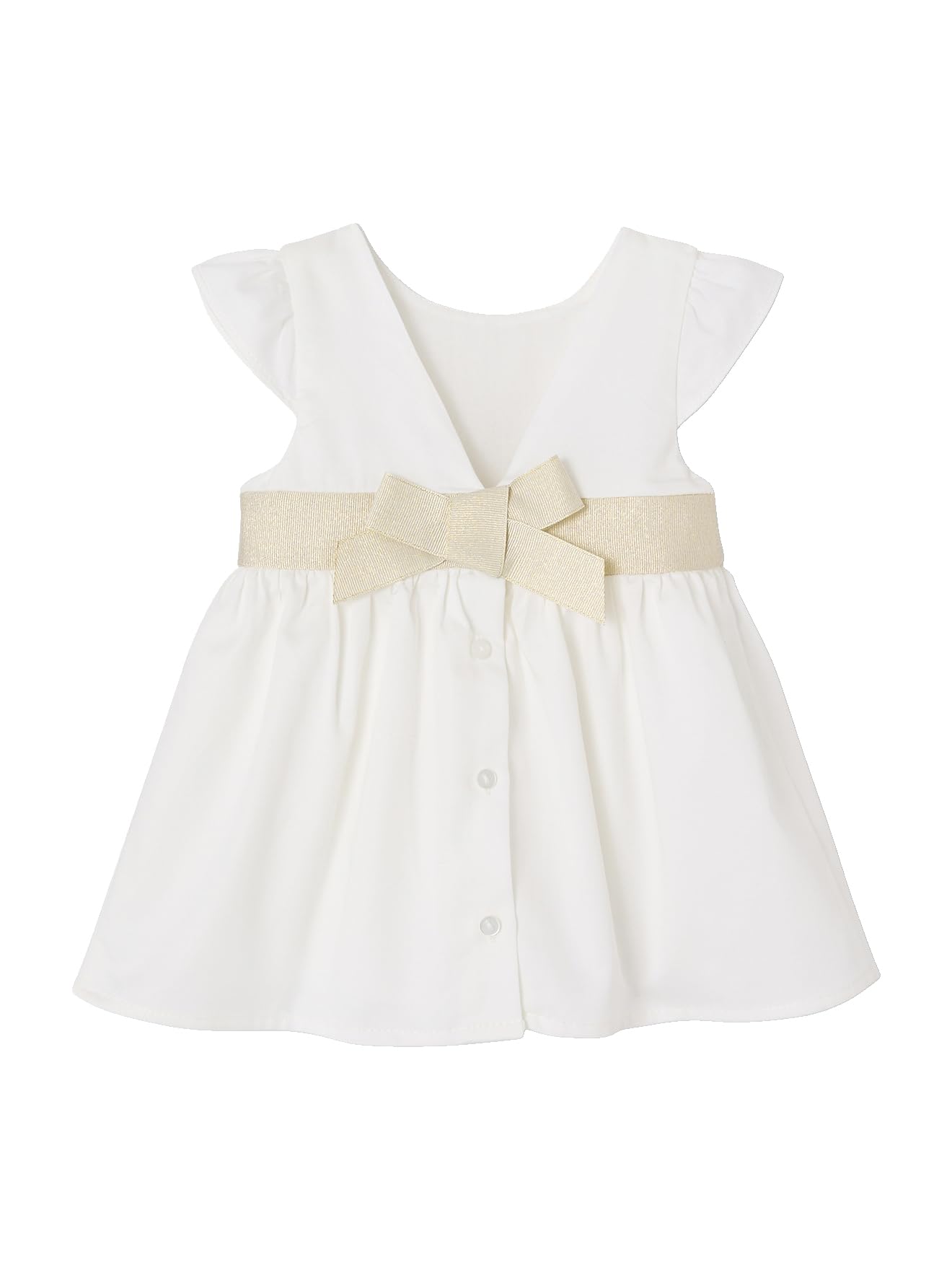 VERTBAUDET Robe cérémonie bébé Fille Ceinture nouée au Dos