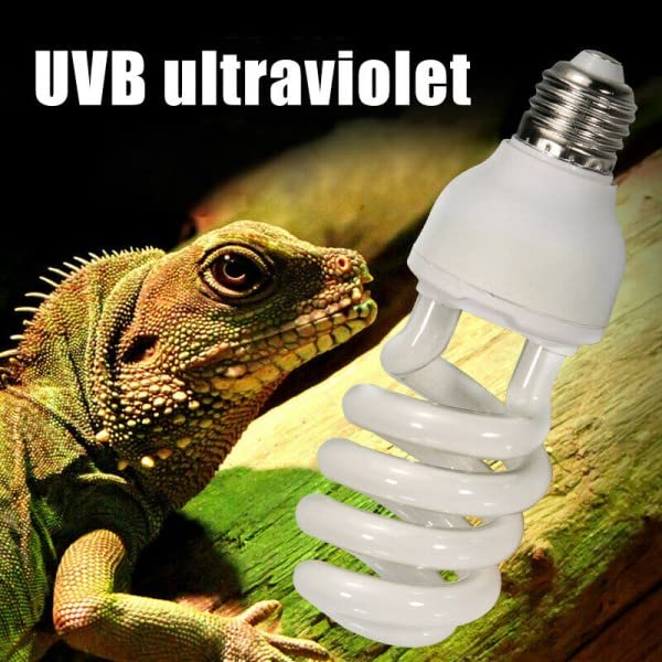 Trade Shop - Lampada Fluorescente Uvb 10.0 Luce Solare Rettili Habitat Estremamente Luminoso