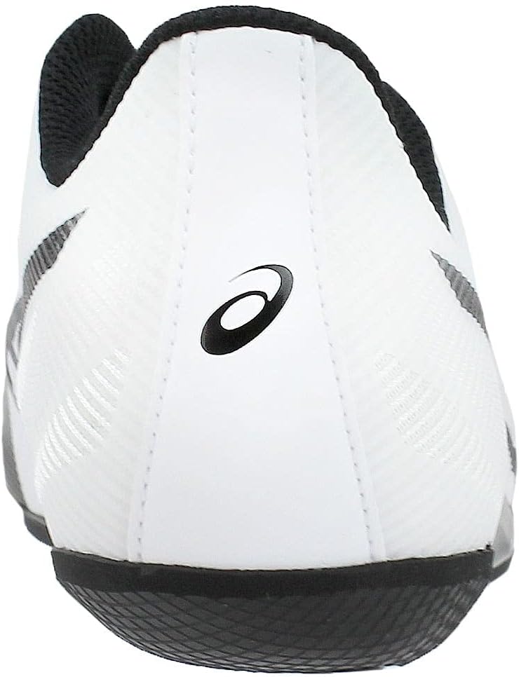 ASICS Men's Hypersprint 6 Track & Field Shoes, 11, WHITE/BLACK/SNOW