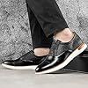 JITAI Men's Oxford Dress Shoes in Black Stylish La... #5