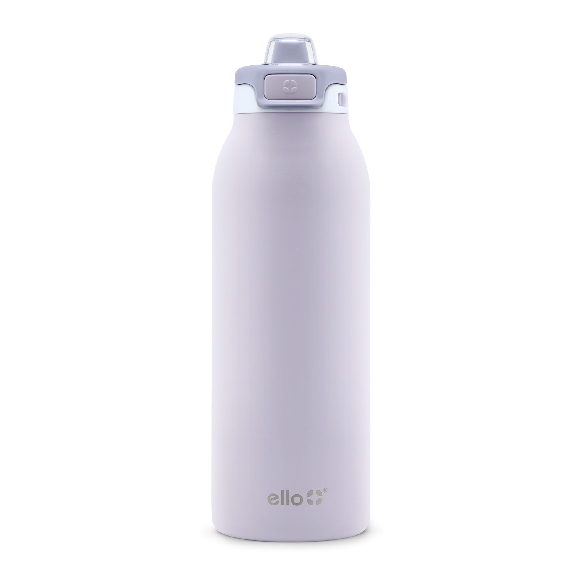 Ello Aurora Pop & Fill 40Oz Stainless Steel Water Bottle With Quick Fill Technology, Double Walled And Vacuum Insulated Metal, Leak Proof Locking Lid, Sip And Chug, Reusable, Bpa Free,