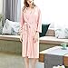 Produktbild Frauen Weicher Langer Bademantelgürtel Schwimmstrand Pyjama Haus Tragen Bademantel Bademantel, PIBM, a, L