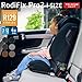 Maxi-Cosi RodiFix Pro² i-Size Kindersitz, 100–150 cm, 3,5–12 Jahre, ISOFIX Autositz Kinder, 3 Liegepositionen, ClimaFlow, Verstellbare Höhe/Breite, G-CELL Side Impact Protection, Authentic Truffle