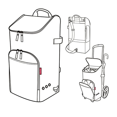 reisenthel citycruiser Bag Mixed red dots (nur Tasche) - Einkaufstrolley-Tasche für den Citycruiser - mit Stabiler… – Bild 6