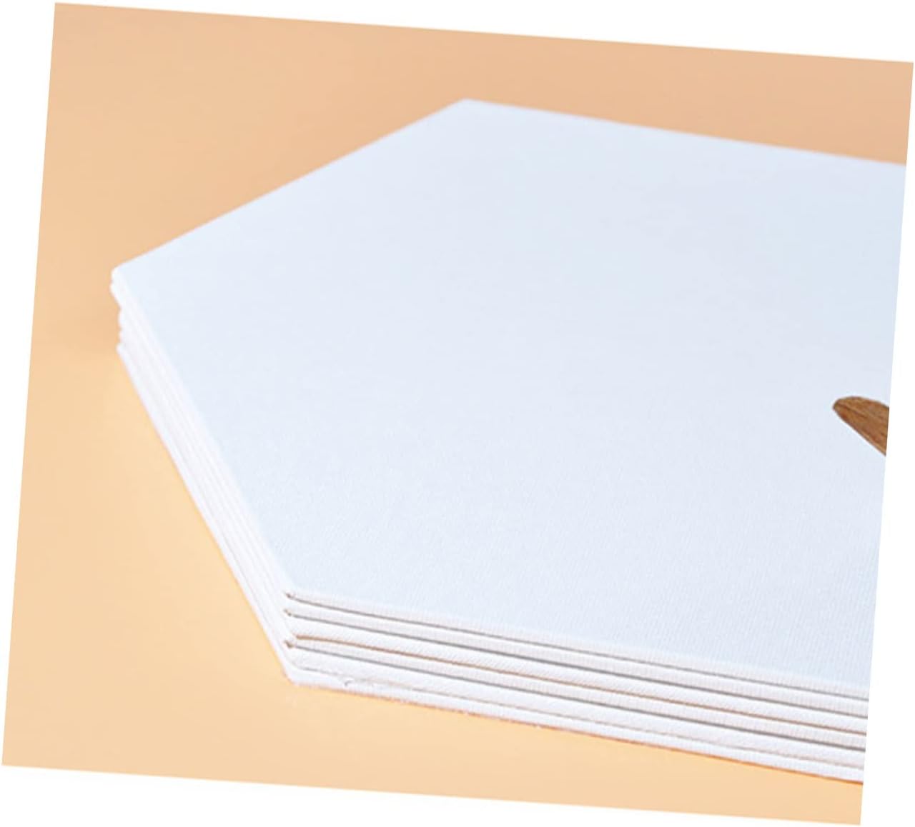 Hexagon Canvas Boards for Students and Hobbyists 3 Pack Cotton