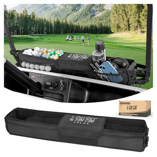 Panier de golf universel pliable 10L0L : Optimisez l'espace de votre voiturette