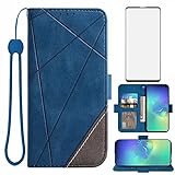 【Geldbörse Design】: Mit 3 Kartenfächer, ein Geldscheinfächer. Die Handyhülle ist für Kreditkarte oder Führerschein sehr praktisch und die spart das Mitführen einer eigenen Brieftasche.