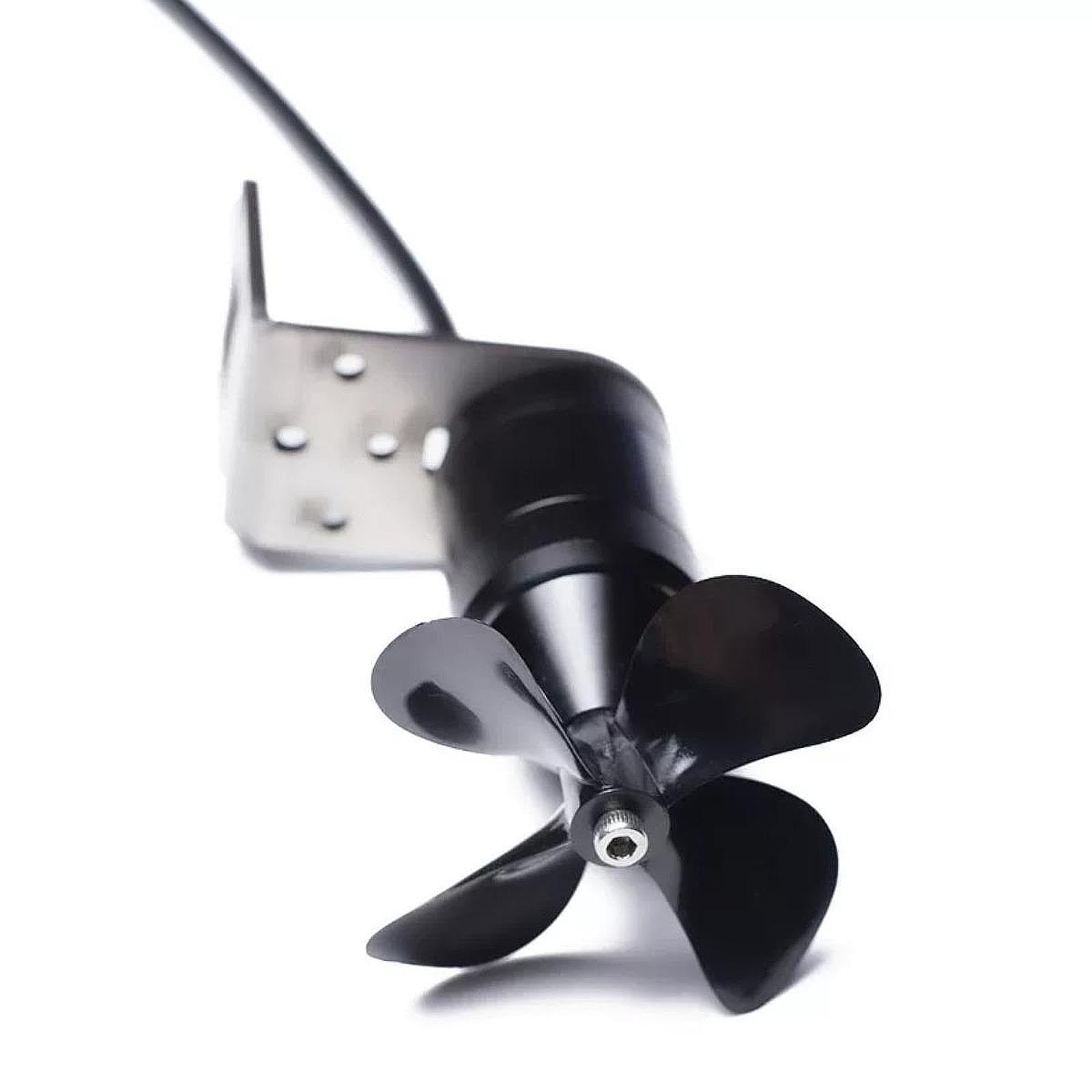 Underwater Thruster Propulsore Modello Barca RC Motore Brushless Forte Potenza Sierrobusto Struttura Anticorrosione Adatto a Modellismo Navale, Propulsore Inverso