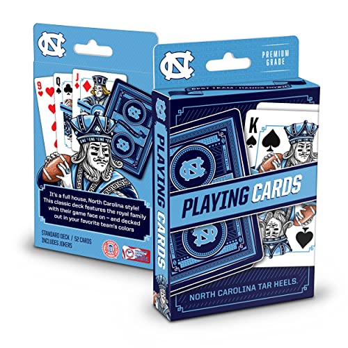 Image of YouTheFan NCAA Officially-Licensed Playing Cards - Original Artwork on All face Cards and Jokers - Team's Official Colors - Quality Linen Texture - Designed in The USA