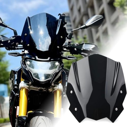 Midimttop Motorcycle G310R Flyscreen Windscreen Windshield Front Fairing Visor Flyscreen compatible with B&M&W G 310R G 310 R Accessories 2016 2017 2018 2019 2020 2021 2022 2023 2024 2025(Smoke)