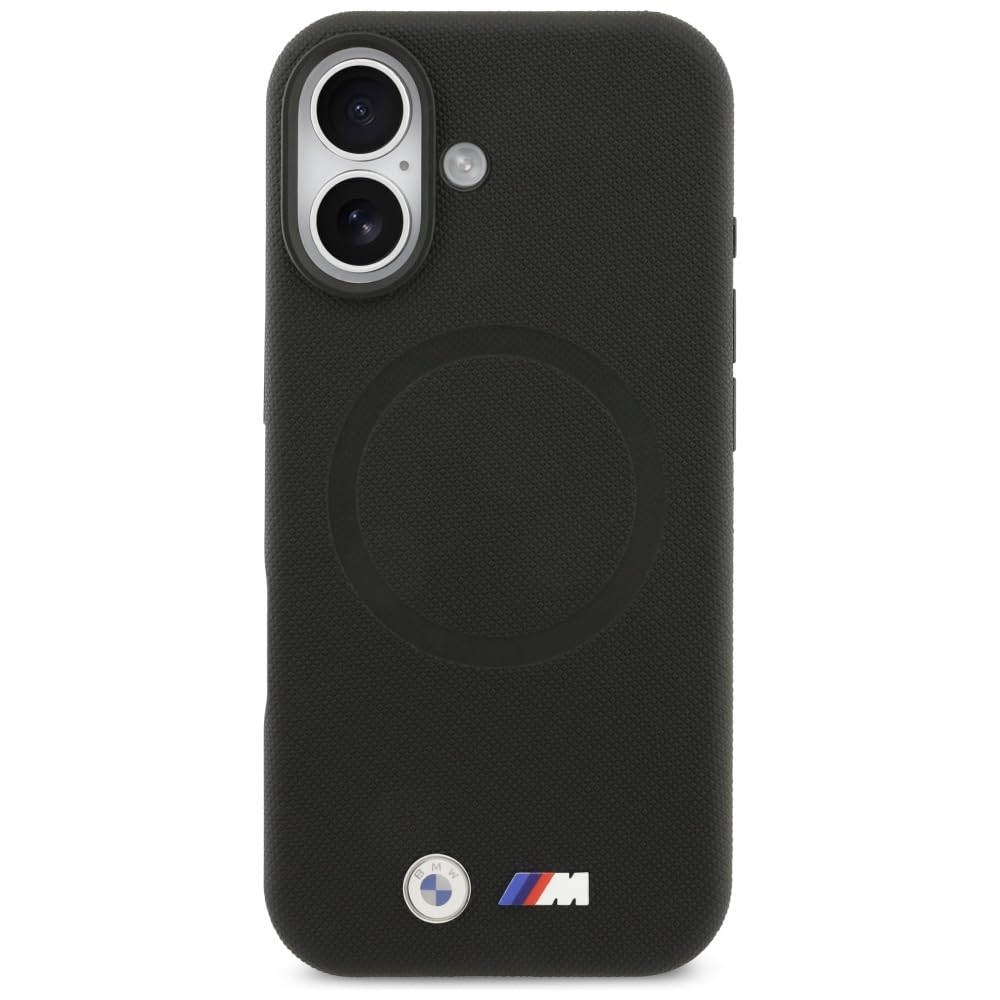 CG MOBILE BMW M FW Metal Logo Compatible con MagSafe Funda para iPhone 17 (Negro)