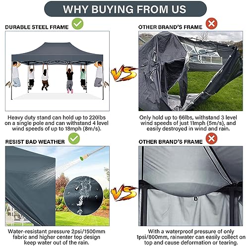 COBIZI 10x15 Pop Up Canopy