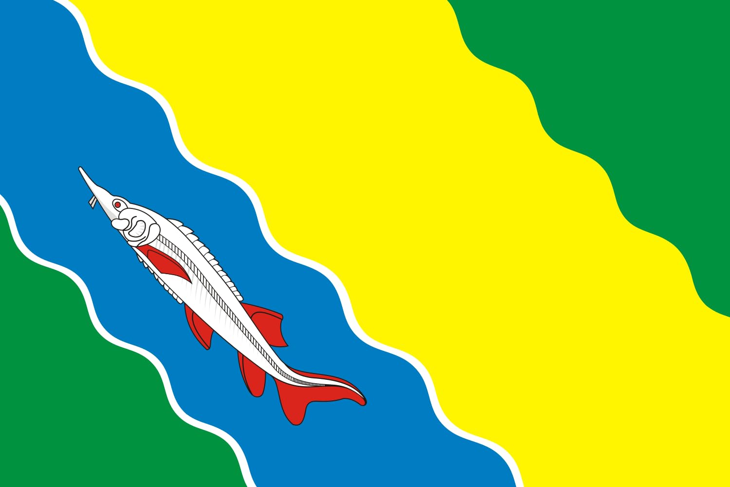 Drapeau Eisky pour pavoisement extérieur et événements culturels