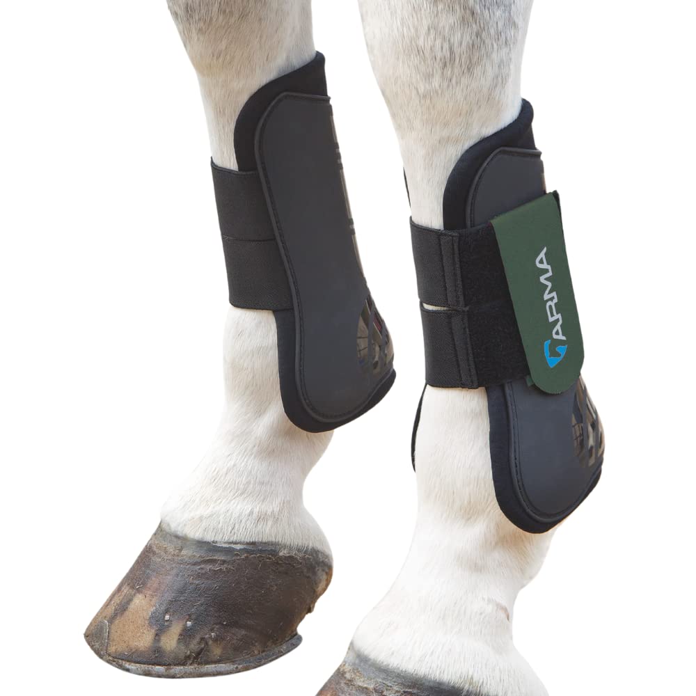 Shires ARMA Tendon Boot (Green, Full)