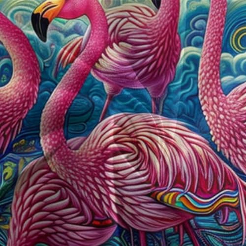 Housse de couette flamants roses zippée pour un lit simple facile à border