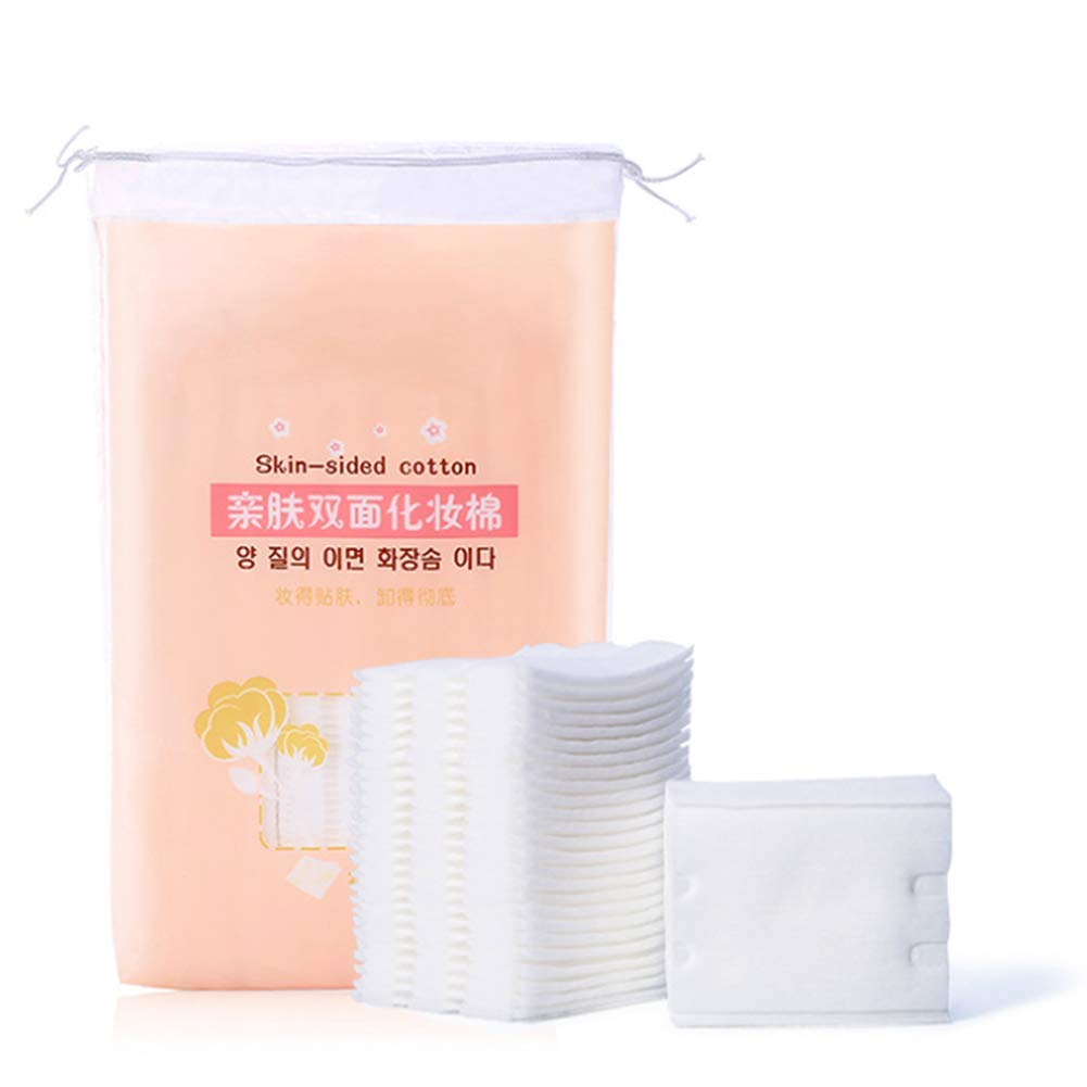 Thick Soft Makeup Removal Cotton Pads, Lint Free, Facial Cleansig Towel (60 x 50 mm) Facial Makeup Remover Cleansing Cotton - Pack of 222 Pads