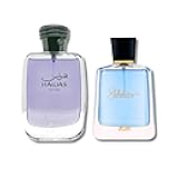 RASASI Hawas For Him EDP 100ML (3.4Oz) & Shuhrah Pour Homme EDP 90 ML (3.0 oz)