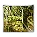 Produktbild mmzki Tapisserie Picknickmatte Waldteppich Wandbehang Wandbehang Wand B 200X150cm