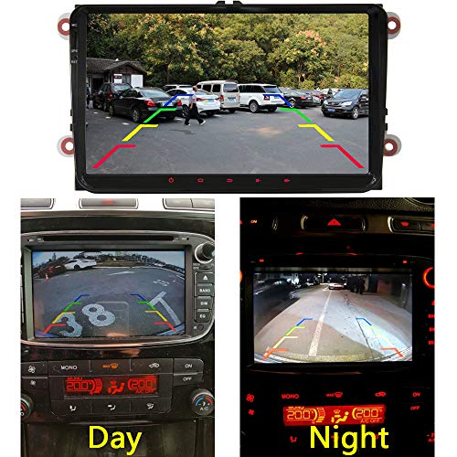 Image of Fisheye Lens Car Rear View Camera for Toyota Reiz /Mark X MarkX /Prius /Toyota Land Cruiser LC100 LC120 LC200 Prado & Waterproof and Shockproof Reversing Backup Camera (Fisheye Lens)