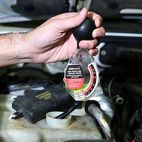 Image of OEMTOOLS 24718 Glycol Coolant Tester, Clear Antifreezes & Coolants Reservoir, Antifreeze Tester Automotive, Antifreeze Coolant, Antifreeze Hydrometer