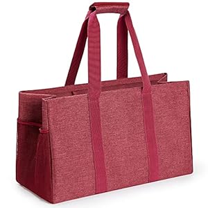 Clearlove Utility Tote Bag with Poc...