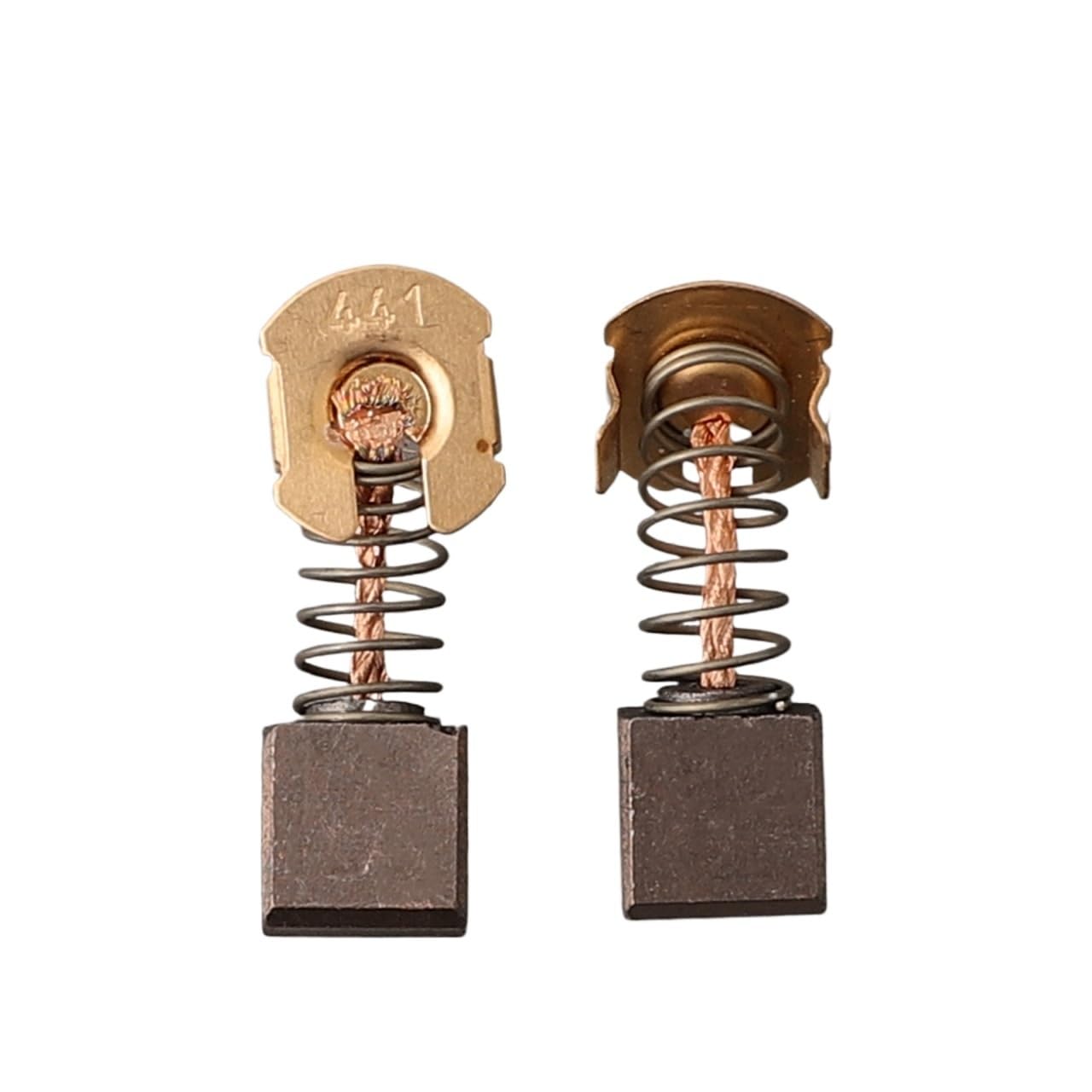 Szczotki węglowe szczotki z włókna węglowego 7 x 10,8 x 11 mm szare części próżniowe