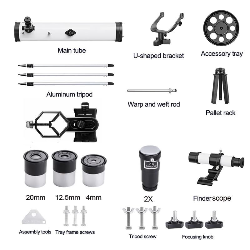 Amazon.com : Skyoptikst 76-700 mm Professional Newtonian Reflector