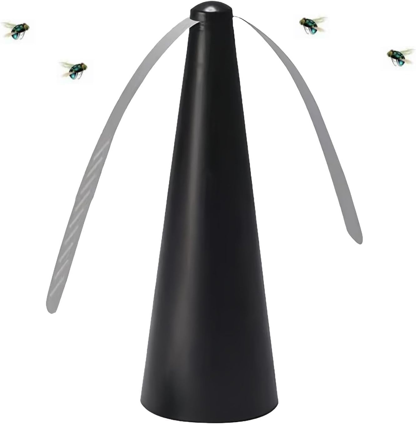 Fly Fans For Tables, Fly Deterrent For Table,Insect Deterrent (1, Black)