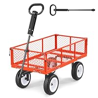 VEVOR Elektrischer Gartenwagen 226 Kg Kapazität – 36V 500W Motor, 13 Zoll Räder, Mit Bremse, Für Hof & Garten