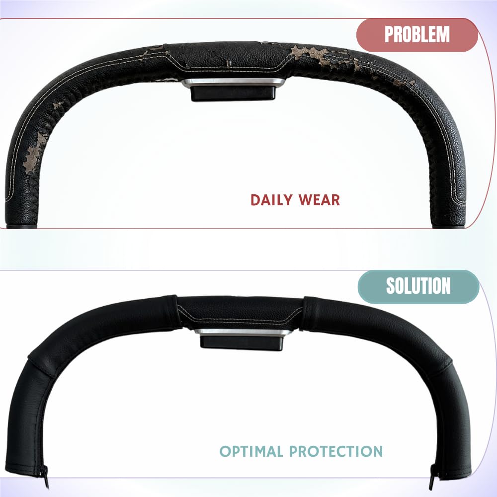PROTEC TIF | Housses en similicuir compatibles avec le guidon de CYBEX MIOS