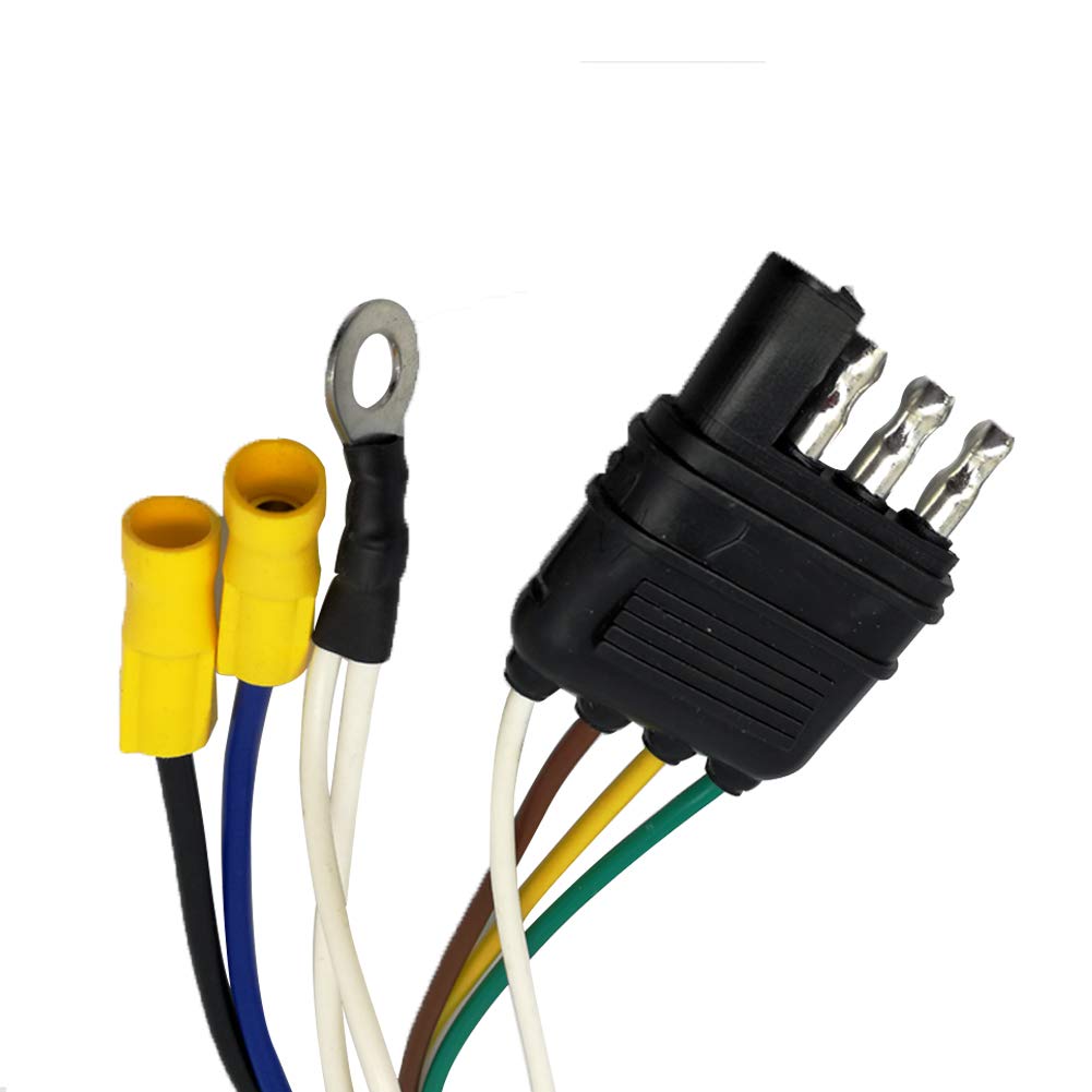 4 Pin To 7 Pin Converter NEWSUN® Premium 7-Pin To 4-Pin Flat & Dual-Way ...