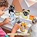 IROLEHOME Cat Sewing Kit for Kids Ages 6-12, Stuffed Animal Kitty Cat Craft Kit for Girls Educational Kitty Toy as Birthday Gift