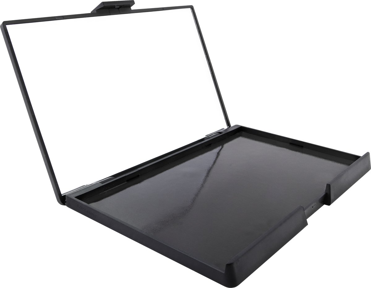 Plastic Makeup Palette with Mirror - Pro Collection (Medium size, 5.9 x 3.9 inches)