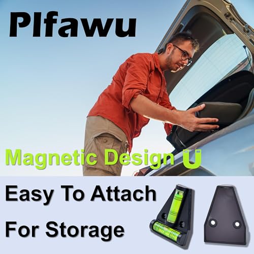 Plfawu 4Pcs T Type RV Levelers : Must-Have Camper Accessories for Travel Trailers | RV Essentials Sale - Perfect for Inside & Leveling,with Magnetism and Screws Mounting