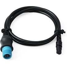 0101271900 Adapter Cable 8-Pin Transducer to 4-Pin Sounder Compatible with Garmin for ECHOMAP for Striker for AIRMAR Series, Replace 010-12719-00 Chart Plotters & Fish Finder Marine Cord