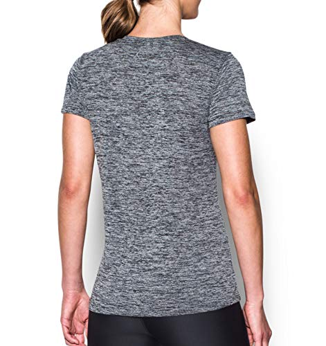 Image of Under Armour Womens Tech V-Neck Twist Short-Sleeve T-Shirt