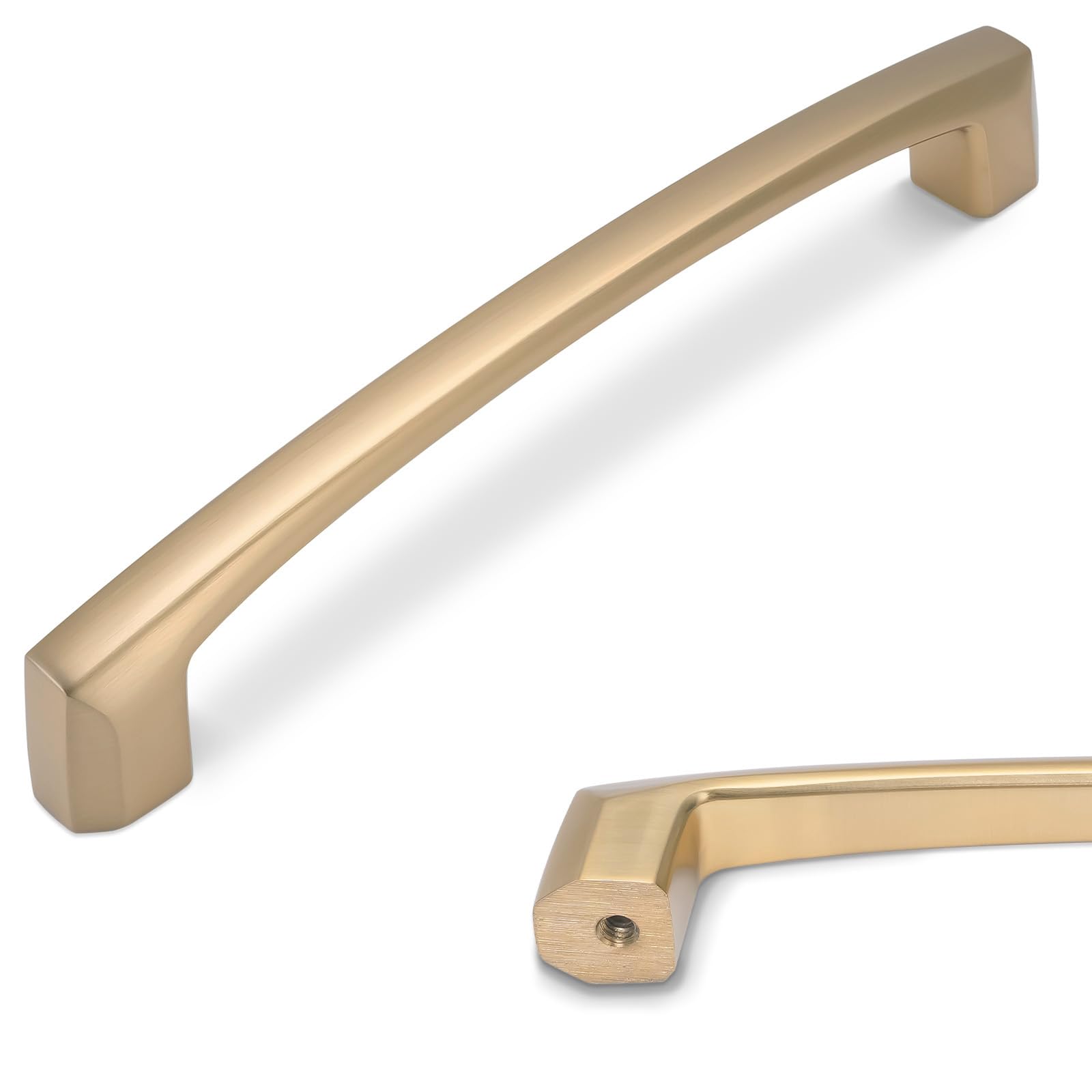 10 Pack 5 Inch Champagne Bronze Kitchen Cabinet Handles