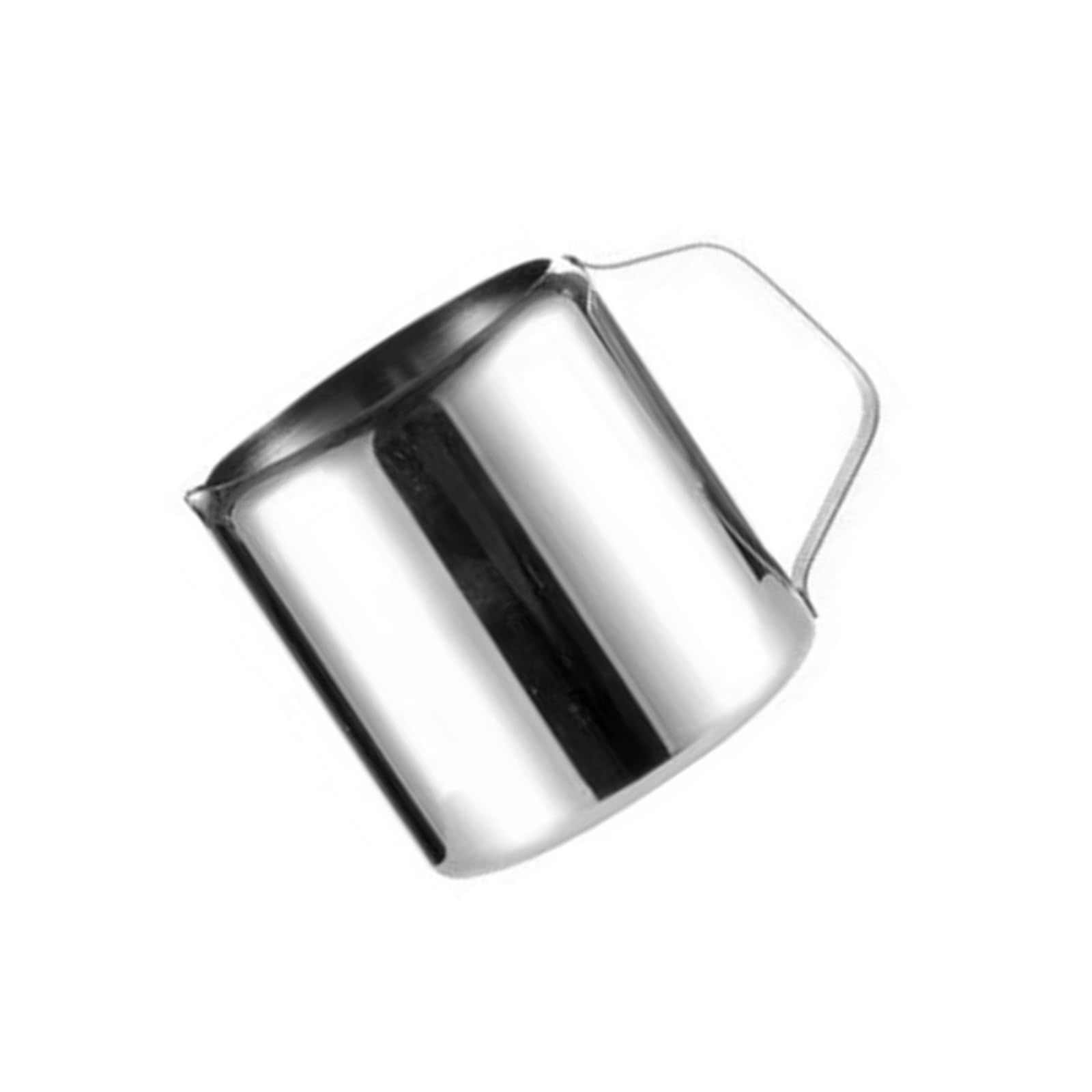 Tsophreniq Streamlined Designs Milk Frothing Pitcher Unique Milk Frothing Cup Sturdy Latte Pitcher for Pouring Control Steamers Cup
