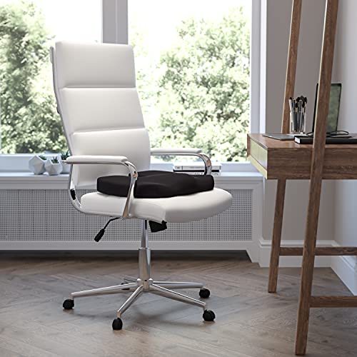 Flash Furniture Susan Seat Cushion For Office Chair - Certipur-Us Certified Memory Foam - Pillow For Sitting, Black #TOP6