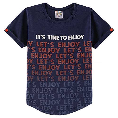 Conjunto Infantil Menino Verão It´s Time To Enjoy Laranja