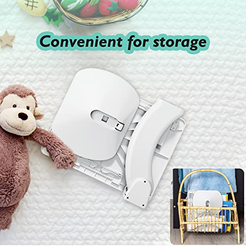 Bifine Lap Desk Kids, Laptop Bed Tray, Foldable Car Desk, Portable Laptop Stand For Couch Sofa Bed Floor, Book Holders For Reading Hands Free (White) #TOP6