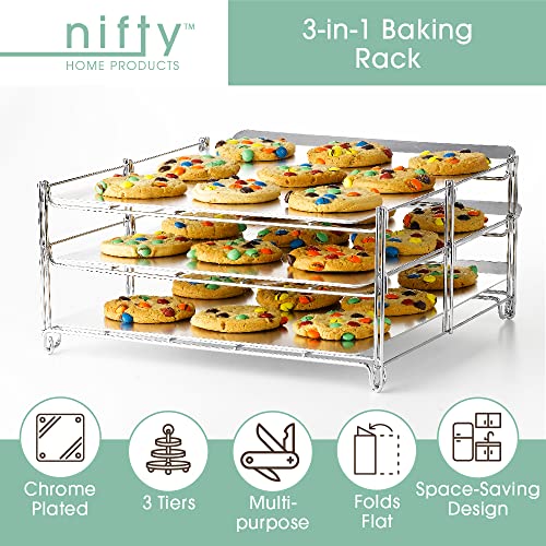 Buy Nifty 3in1 Baking Rack Nickel Chrome Plating, Cooling & Baking