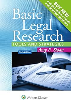 Paperback Basic Legal Research: Tools and Strategies (Aspen Coursebook) Book