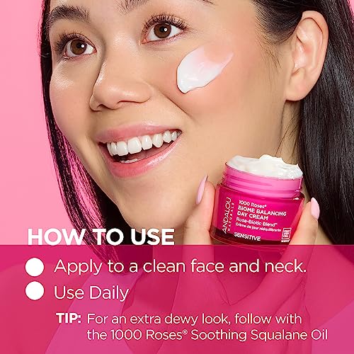 Andalou Naturals 1000 Roses® Biome Balancing Day Cream #TOP4