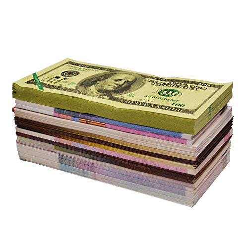 500-600 Pcs Ancestor Money Joss Paper Hell Bank Note Spirit Ghost Money To Burn (1 Pound) #TOP1